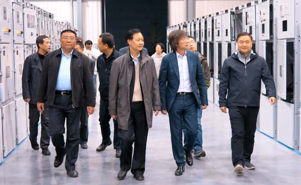 寧波菲仕公司總裁任文杰一行赴長城電工參觀交流，共探技術創新合作新機遇
